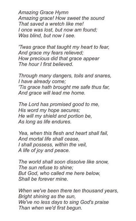lyrics this is amazing grace